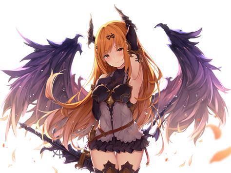 Collection by ｉｎｕｋａ （火科し） ｓｈｉｍｉ （せポり）. Download 1600x1200 wallpaper dark angel olivia, granblue fantasy, anime girl, standard 4:3 ...