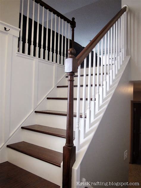 It really is very easy to do, and it. Tutorials | Diy stair railing, Wood banister, Banister remodel