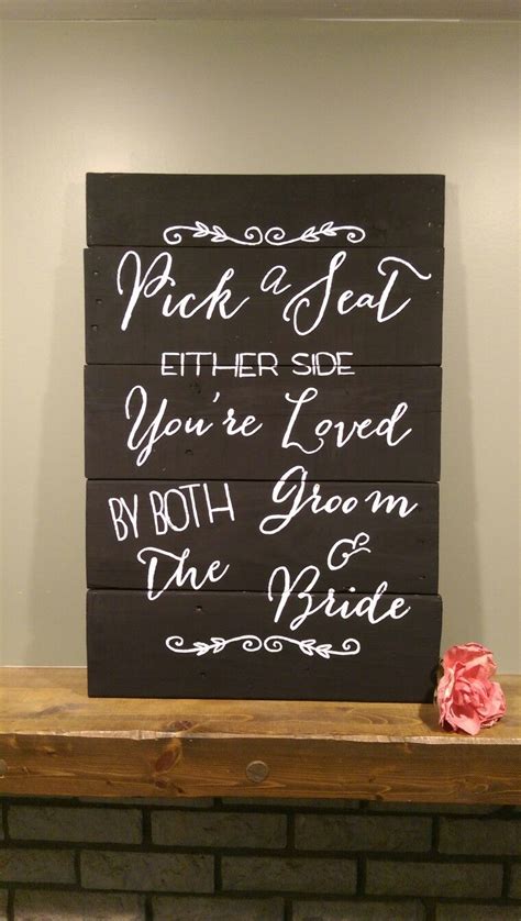 This is sure to make a statement both in your outdoor or indoor fall decorations. Pick a seat either side you're loved by both the groom and ...