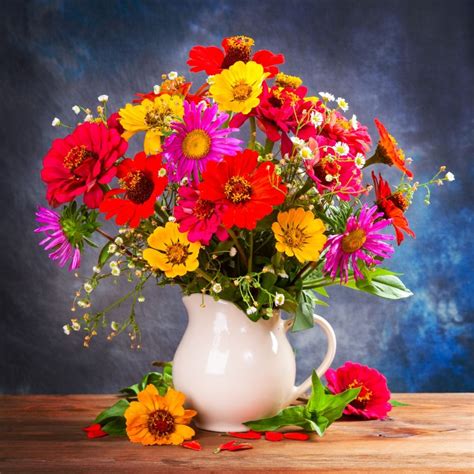 Autumn Flower Bouquet jigsaw puzzle | Осенние цветы, Цветы, Букет цветов