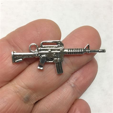M01675 Morezmore Miniature Machine Gun Weapon 16x45mm Mini Doll Scale