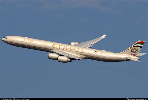 A6 Ehi Etihad Airways Airbus A340 642 Photo By Benjamin Exenberger Id