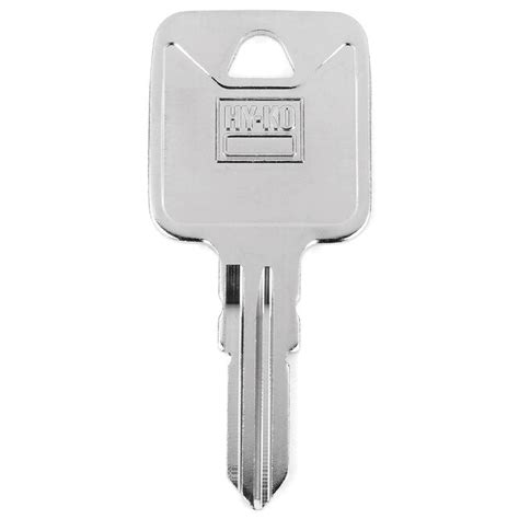 Hy Ko Products Silver Standard Brass Key Blank At