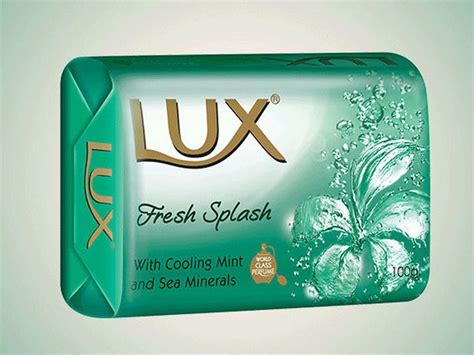 Lux Bathing Soap Fresh Splash With Cooling Mint And Sea Minerals 100