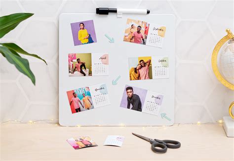 Create Personalised Magnetic Refrigerator Calendars Smartphoto