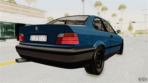 All car manufacturers » bmw bmw 325i coupe (model for europe ) specifications & performance data review. BMW 325i E36 for GTA San Andreas