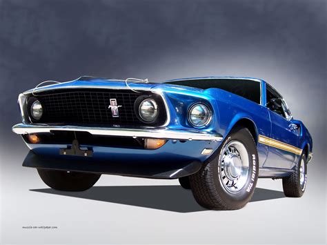 1970 Ford Mustang Mach 1 Wallpaper