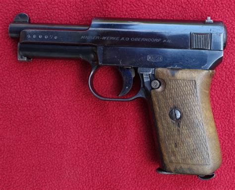 Pistole Mauser 191014 Z Konce Výroby Sběratelské Zbraně