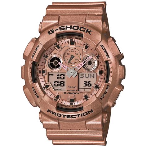 Casio watches are such a cute way to add an 80's touch to an outfit, and the rose gold gives it a modern twist! Casio G-Shock GA-100GD-9A 'Crazy Gold' Watch (Rose Gold)