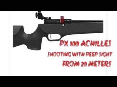 Precihole Px Achilles Pcp Air Rifle Shooting Youtube