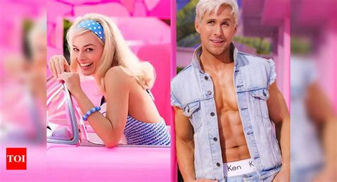 Barbie Ryan Gosling Debuts His Platinum Blonde Look As Ken In Margot Robbie Starrer And The