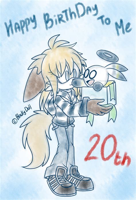 Happy Bd To Me 20th By Blacky Doll On Deviantart