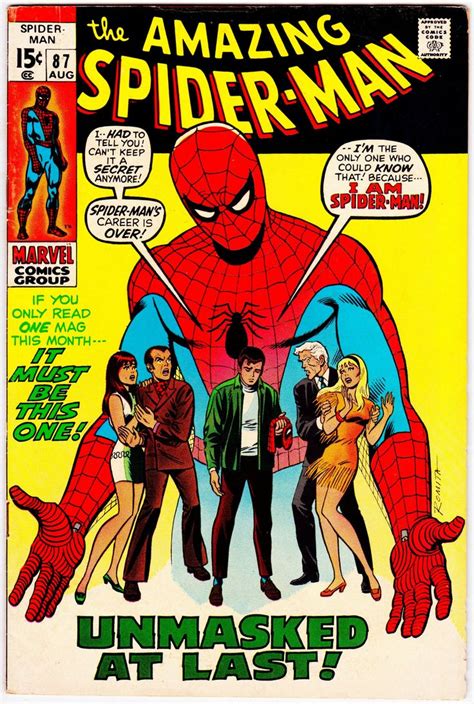 Amazing Spider Man 87 1963 1st Series August 1970 Marvel Comics