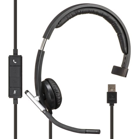 Used Logitech H E Usb Wired Headset Mono B H