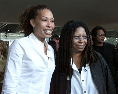 Whoopi Goldberg And Her Daughter Alex At Movie Premiere La 2001