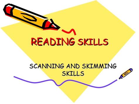 Improve Comprehension Reading Skills By Skimming And Scanning