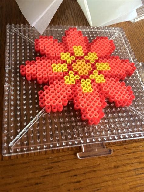 Flower Perler Bead Designs Howtodoforcedperspectivephotography