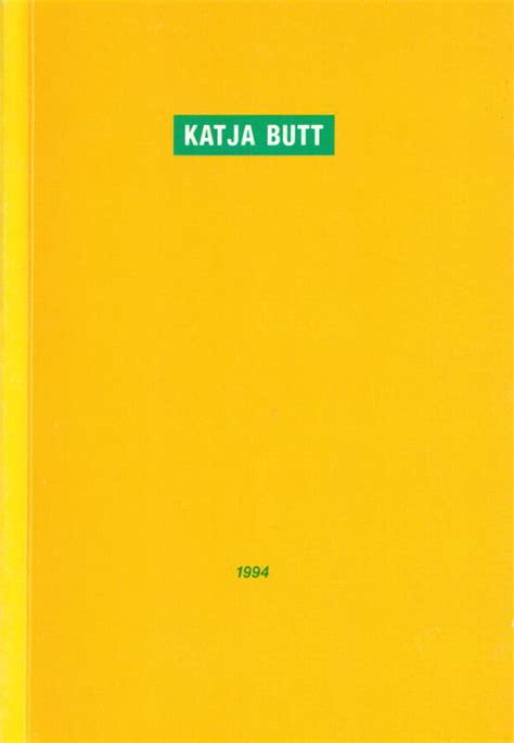1994 Katja Butt Kunstverein Für Die Rheinlande Und Westfalen Düsseldorf