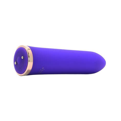 Buy The 20 Function Rechargeable Silicone Bullet Vibrator Purple X Gen Products Fredericks Of