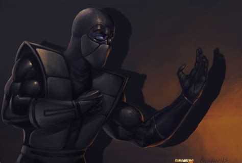 Mk Art Tribute Noob Saibot From Mortal Kombat 3trilogy Game Art Hq