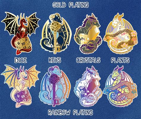 Here There Be Dragons Enamel Pins Kickstarter Reaper Message Board