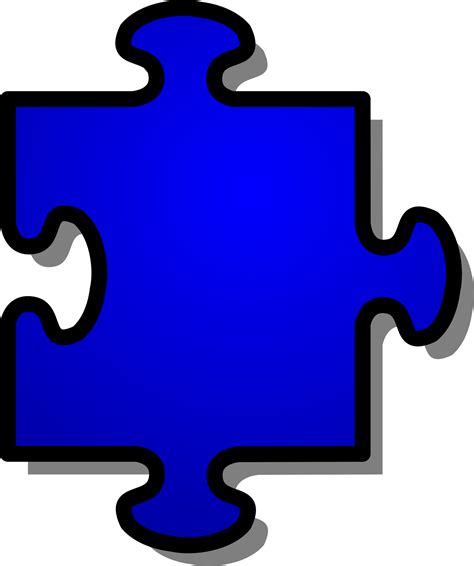 Pink-blue Puzzle Piece - Small PNG, SVG Clip art for Web - Download Clip Art, PNG Icon Arts