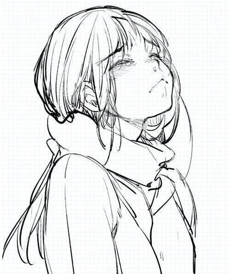 girl sad anime draw manga monochrome tears blackcrowsora • Here presented 53+ sad anime drawing images for free to download, print or share.