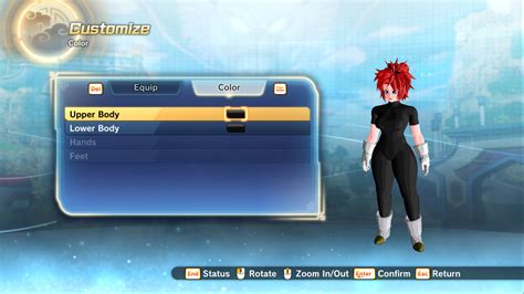 Extra Thicc Basic Outfit Colorable Xenoverse Mods