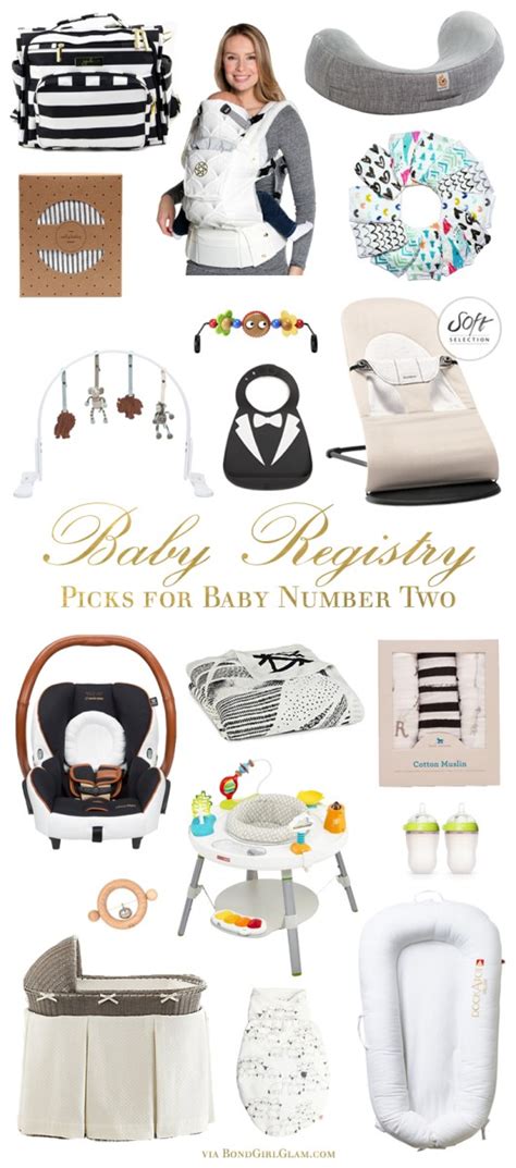 Baby Registry Must Haves For A Second Baby Bond Girl Glam