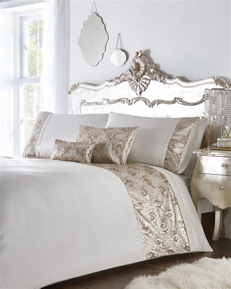 Choose from contactless same day delivery, drive up and more. Portfolio Luxury Krista Sequin shimmer Duvet Cover Bedding ...