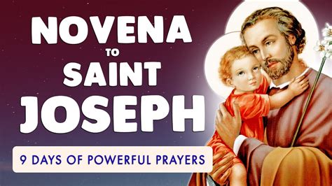 Saint Joseph Novena Prayer 9 Days Of Powerful Prayers Youtube
