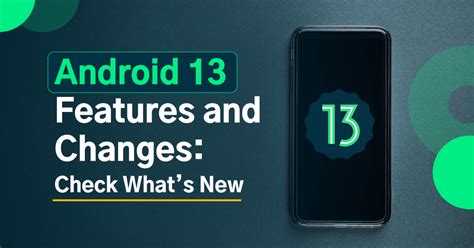 Android 13 Features And Changes Check Whats New