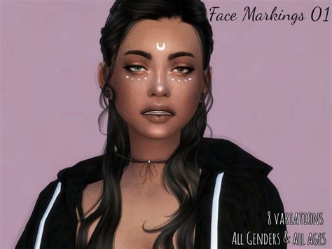 Face Markings For Your Sims Found In Tsr Category Sims 4 Female
