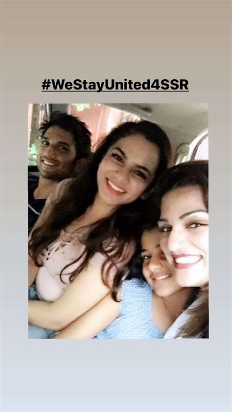 Sushant Singh Rajputs Niece Mallika Shares A Throwback Picture With