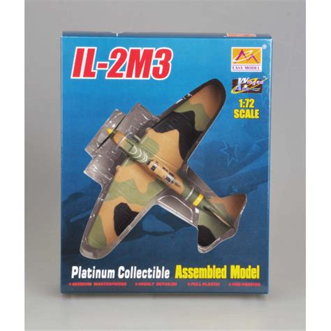 Easy Model 172 Ii 2m3 25 Yellow Assembled Model 36413