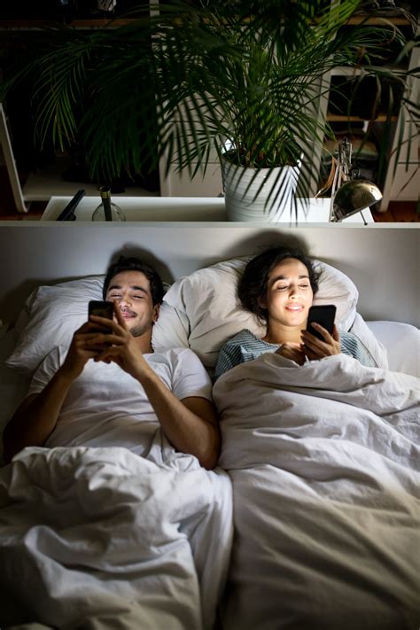 Why Using Technology Before Bed Isn T Bad For Couples Popsugar Love Uk
