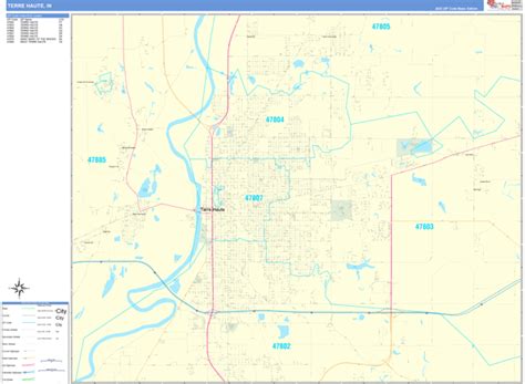 Maps Of Terre Haute Indiana