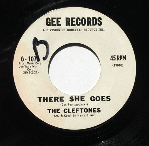 Cleftones Soul Doo Wop 45rpm Lover Come Back To Me Bw There She Goes Hear Ebay