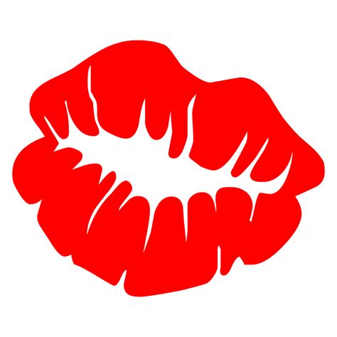 Lip Print Clip Art