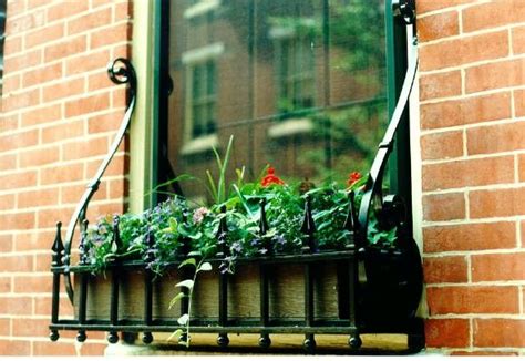 pretty appleton wrought iron window box