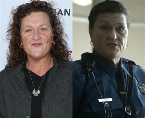 Dot Marie Jones Plays Trooper Remy In Ahs Double Feature Red Tide