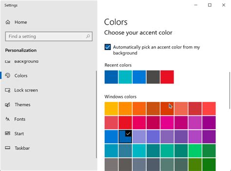 Windows 10 Cant Change Taskbar Color Supportcart