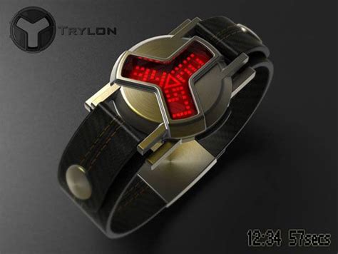 Trylon Led Watch Design Inspired By Delorean Time Machine Tuvie
