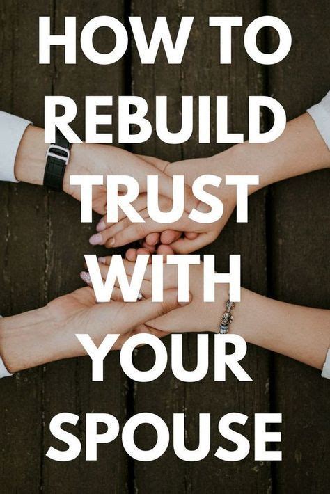 Trust In Marriage Discover How To Rebuild Trust With Your Spouse