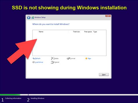 Ssd Not Showing During Windows Installation Computics Lab
