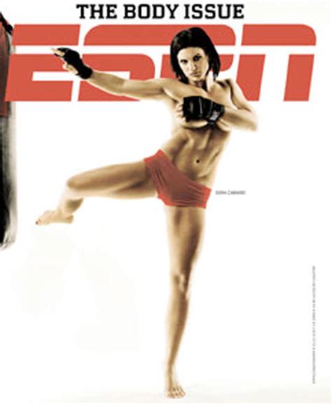 Gina Carano En La Portada De The Body Issue De ESPN Superluchas