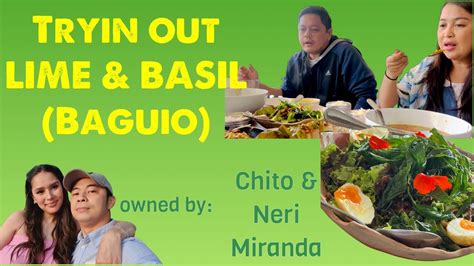 Tryin Out Lime And Basil Baguio I Thai Restaurant Owned By