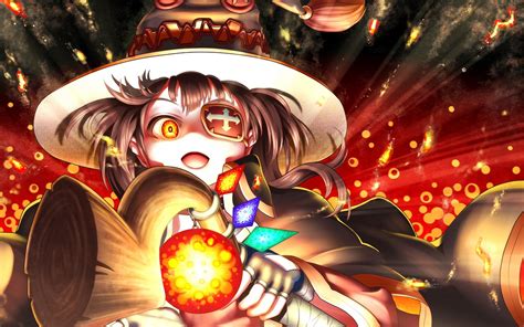 Caelestes cute witch pixel anime. Megumin Anime 4K Wallpapers | HD Wallpapers | ID #17113