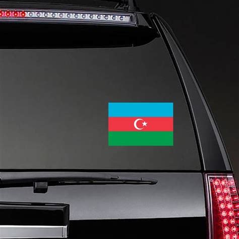 Azerbaijan Flag Sticker