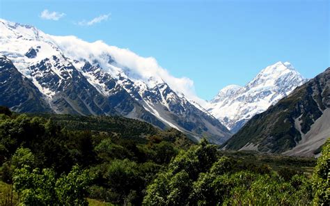 Mount Cook New Zealand Parks Mountains New Zealand Hd Wallpaper